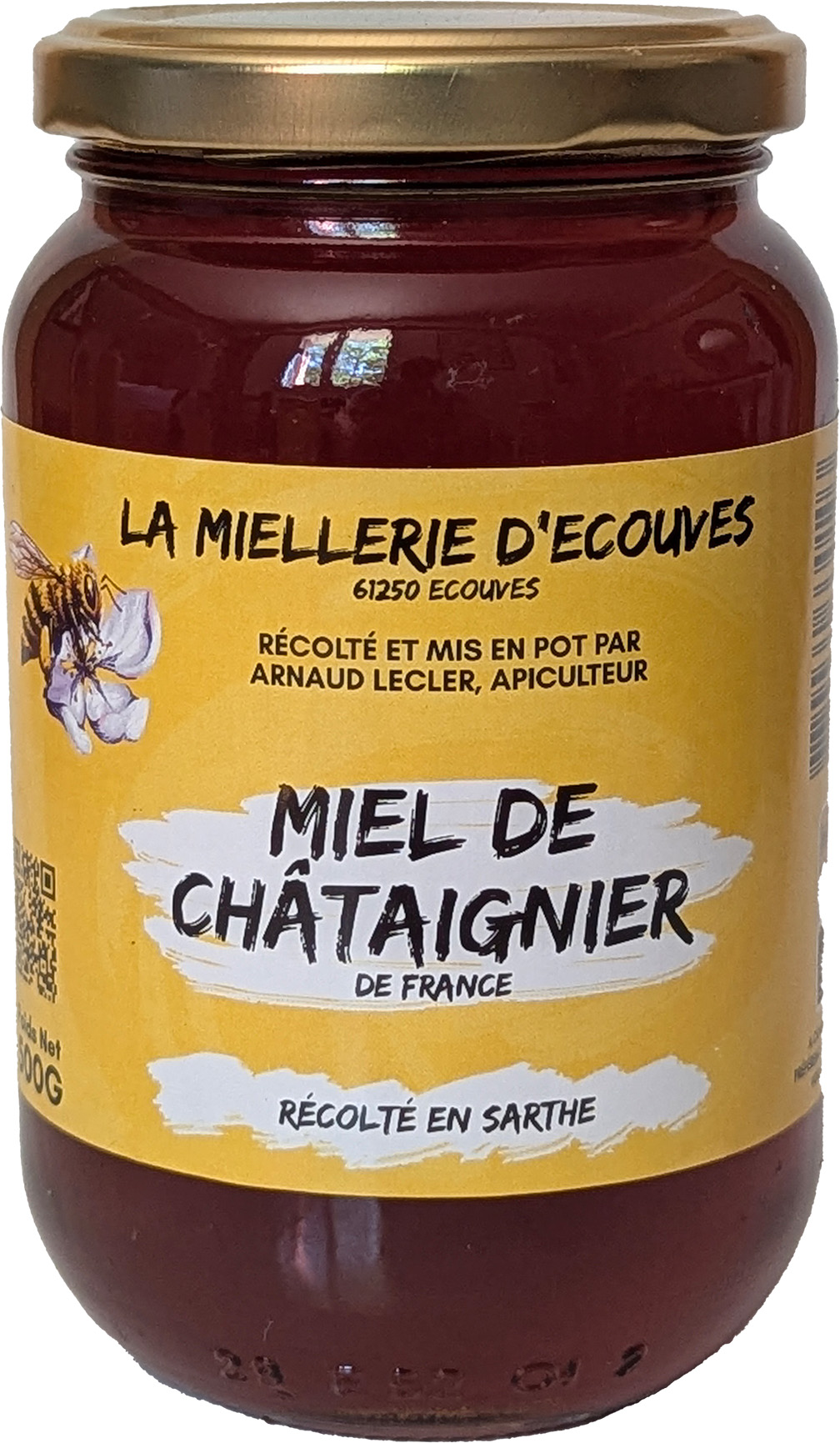 pot de miel de châtaignier